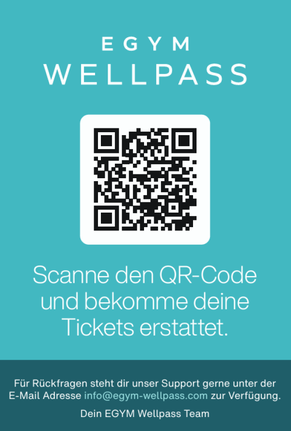 Wellpass-Mitglieder willkommen!